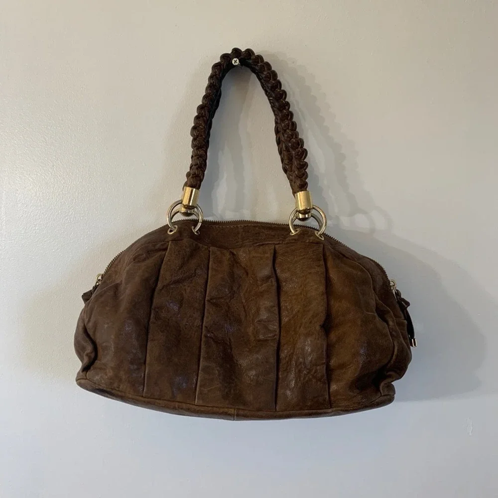 Antonio Melani soft brown hobo bag.